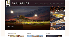 Desktop Screenshot of gallaghertx.com